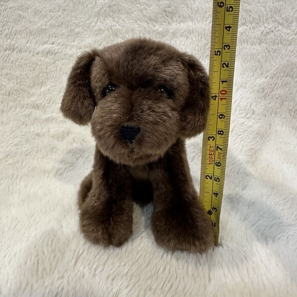 American Girl Doll Dog Puppy Chocolate Chip Brown Lab Sitting  5" Plush 2023 - Picture 6 of 6
